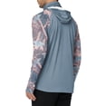 thumbnail image 6 of LWavelet Men's UPF 50+ UV Protection Fishing Shirt with Face Cover Long Sleeve Quick Dry Breathable Sun Hoodie for Beach, 6 of 7