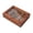 Brown, variant on Wooden Jewelry Box with Acrylic Lid & Nine Compartments, 10.2" x7.7"x 2.4" Vintage Wooden Jewellery Boxes for Rustic Keepsake Box for Mom Gift and Home Decoration, Brown