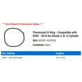 thumbnail image 2 of Thermostat O-Ring - Compatible with 2009 - 2010 Kia Rondo 2.4L 4-Cylinder, 2 of 2