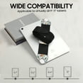 thumbnail image 3 of Fintie Universal Hand Strap Holder for 9-10 Inch Tablets eReaders, 360 Degrees Swivel PU Leather Handle Grip for iPad, Galaxy Tab 9.7" 10" 10.1" 10.2" Tablet, 3 of 8