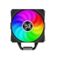 thumbnail image 3 of Redragon CC-2177 CPU Air Cooler Mighty 260w TDP All-Black 5Copper Heat Pipes Dual-Tower CPU Cooler with ARGB dual Fans Support platform LGA 1700/1200/115X/1366AMD AM5/AM4, 3 of 4