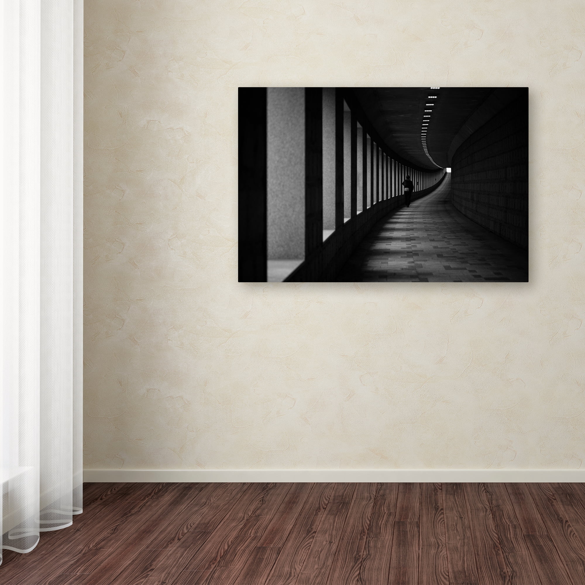 Trademark Fine Art 'A Corner' Canvas Art by Donghee Han
