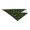 thumbnail image 4 of Junzan Green Branch Olive-1pcs Dog Bandanas,Dog Bandanas Scarf Triangle Bibs Kerchief Flannel Thicken Cotton Bandana for Small Medium Large Dogs and Cats, 4 of 9
