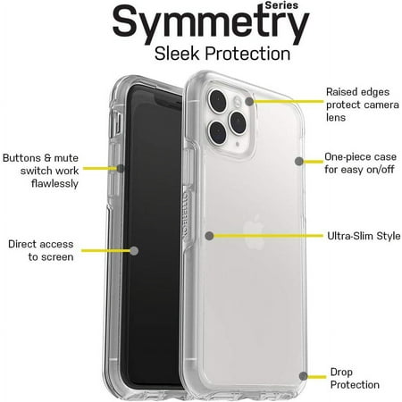 OtterBox - Symmetry Series Case for Apple® iPhone® 11 Pro/X/Xs - Clear