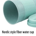 thumbnail image 3 of Decodeary 300ML Coffee Mug Reusable Bamboo Fibre Ecoffee Cup Tea Drink Cups Portable green, 3 of 5