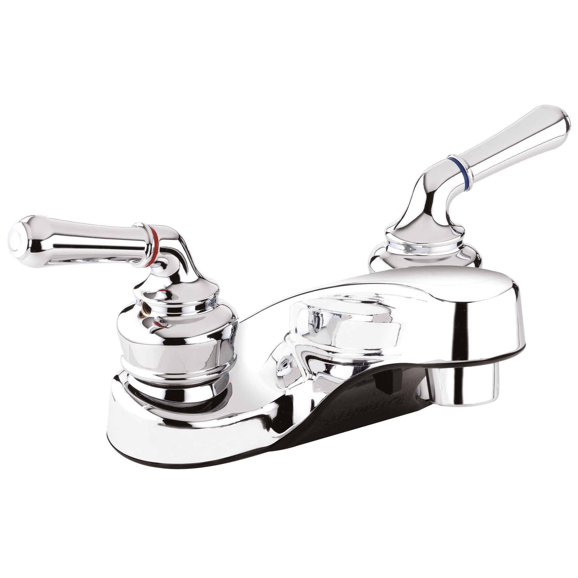 Belanger 21463W Two Handle Centerset Bathroom Faucet, Polished Chrome