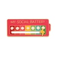thumbnail image 3 of Broche Esmaltado My Social Battery 7 Moods Lapel Pins () Rosa, 3 of 5