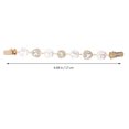 thumbnail image 3 of 2pcs Baroque Pearl Cardigan Clips Sweater Shawl Clips Brooch Pin Collar Clips, 3 of 8