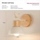 thumbnail image 4 of Lámpara de Pared Nórdica de Madera, Accesorio de Iluminación para Sala de Estar, Dormitorio, Estudio, Habitación Infantil, Pasillo, Mesita de Noche, Decoración del Hogar A, 4 of 5