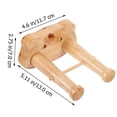 thumbnail image 2 of LIFKOME 1 Set Guitar Wall Hangers in Light Yellow Wood for Studio Use, 2 of 6