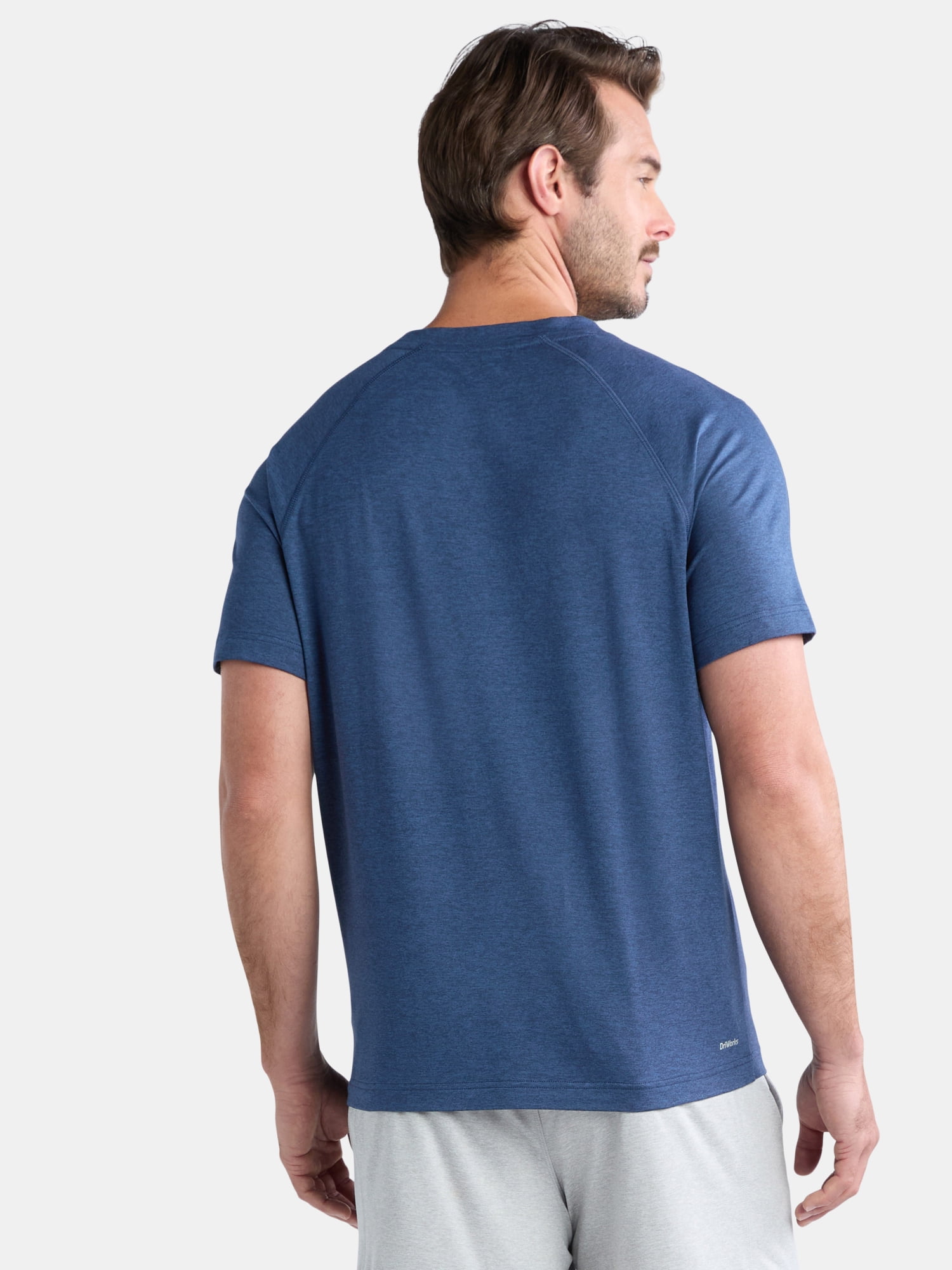 Athletic Works Men's and Big & Tall Men's Soft ButterCore Tee with Short Sleeves, Sizes S-5XL