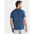 thumbnail image 5 of Athletic Works Men's and Big & Tall Men's Soft ButterCore Tee with Short Sleeves, Sizes S-5XL, 5 of 5