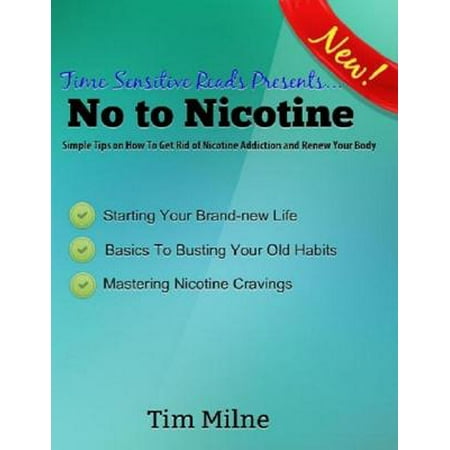 No to Nicotine - eBook (Best No Nicotine Vape)