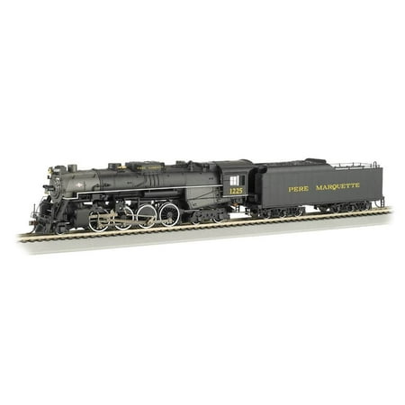 Bachmann Trains HO Scale Pere Marquette 1225 Berkshire Model Steam Locomotive