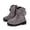 Grey, variant on Xijirk Girls Suede Ankle Boots with Side Zipper and 3D Bow for Fall Outfits and Daily Wear,2-2.5 Years
