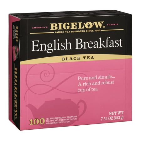 Product of Bigelow English Breakfast Tea, 100 pk. [Biz (Best English Tea Brand)