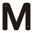 thumbnail image 1 of 3D Iron House Number Letter Sign with Screws for Home Address and Wall Decor, 1 of 5