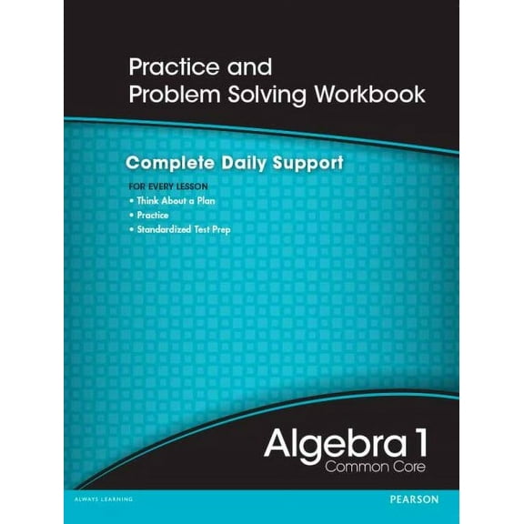 High School Math 2012 Common-Core Algebra 1 Practice and Problem Solvingworkbook Grade 8/9