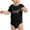 Black, variant on Snuggle King Baby Boy one piece, Funny Baby Rompers for Boys - Royal CA165BABY S3 3-6