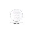 thumbnail image 4 of Unique Bargains Silver Tone Vehicle Car Engine Start Stop Push Button Cover Cap for Audi A4L A6L Q5 A5 A7, 4 of 6