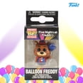 thumbnail image 3 of Funko Pop Llavero Freddy Balloon Five Nights At Freddys Videojuego Terror Original Funko Freddy Con Globo Keychain, 3 of 6