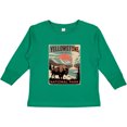 thumbnail image 3 of Inktastic Yellowstone National Park Boys Long Sleeve Toddler T-Shirt, 3 of 5