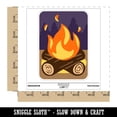 thumbnail image 2 of Campfire Cartoon Car Window Bumper Water Bottle Phone Tablet Laptop Waterproof Vinyl Decal Sticker Set 5-Pack - Gloss Finish - 5.0", 2 of 7