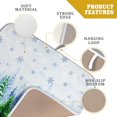 thumbnail image 4 of Winter Forest Dish Drying Mats - Snowflake Birds Dish Drainer Mat 16x18 Welcome Christmas Dish Draining Mat Watercolor Wildlife Tree Drying Pad for Kitchen Counter Sink, 4 of 6