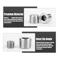 thumbnail image 4 of Pipe Plug Accessories Combo Kit, 1/8 inch 1/4 inch 3/8 inch 1/2 inch 3/4 inch NPT Male Hexagonal Thread Socket Pipe Plug, 4 of 5