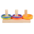 thumbnail image 1 of 1 Set of Bird Training Toy Bird Ring Toy Parakeet Intelligence Toy Bird Educational Toy, 1 of 9