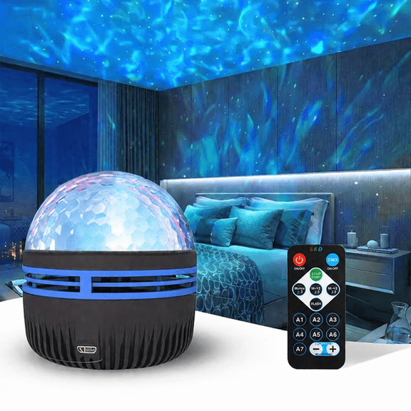 VOLIVO Star Projector Night Light - Remote & Music Sync, Color Changing Galaxy Projector for Room Decoration