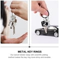 thumbnail image 6 of 40Pcs Raindrops Swivel Lobster Clasp Keychains Alloy for Jewelry Making and Craft Projects, 6 of 7