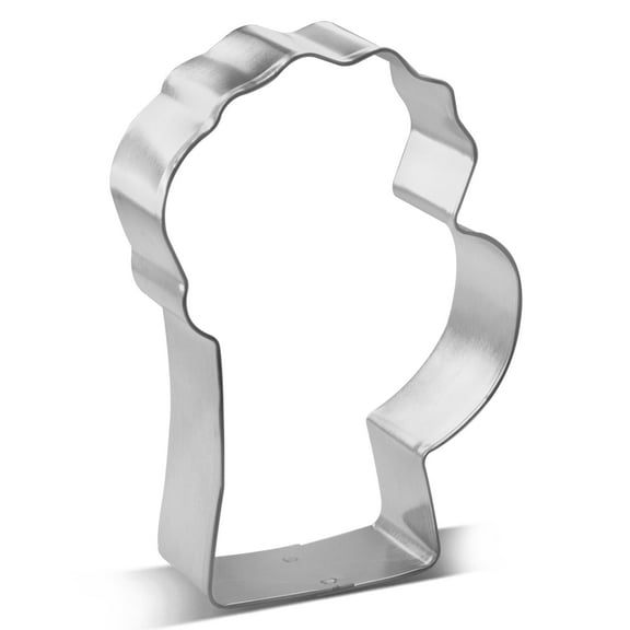 Foose Beer Mug Cookie Cutter 4 in B1653 - Foose Cookie Cutters - US Tin Plated Steel