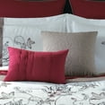 thumbnail image 5 of Riverbrook Home Ellie Red/Taupe Embroidered 8 Piece King Comforter Set, Adult, 5 of 5