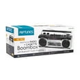Riptunes Retro Boombox Cassette Player and Recorder, AM/FM/SW1/SW2 Band