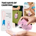 thumbnail image 6 of Gynky Dog Silicone Case Compatible with Touchland Hand Sanitizer Spray 1 fl oz with Keyring& Wrist Strap Protective and Stylish Case, Pink, 6 of 6