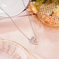 thumbnail image 7 of Bonus Daughter/Daughter in Law Gifts Heart Necklace Christmas Birthday Gifts for Future Daughter in Law, 7 of 7