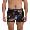 thumbnail image 3 of Lsque Five Nights At Freddy'S Pattern Men’s Total Support Pouch Boxer Briefs, X-Temp Cooling, Moisture-Wicking Underwear, Regular, Long-leg and Trunk-Large, 3 of 7