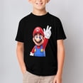 thumbnail image 6 of Super Mario T-Shirts for Boys Girls, Kids 3D Print Short Sleeve, Unisex Crew Neck Tee Shirts for Youth, 6 of 9