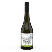 Wander + Found Non-Alcoholic Wine, Cuvee Blanc, Award Winning White Wine from Germany, Non-GMO Dealcoholized Wine, 750 ml (1 Bottle)