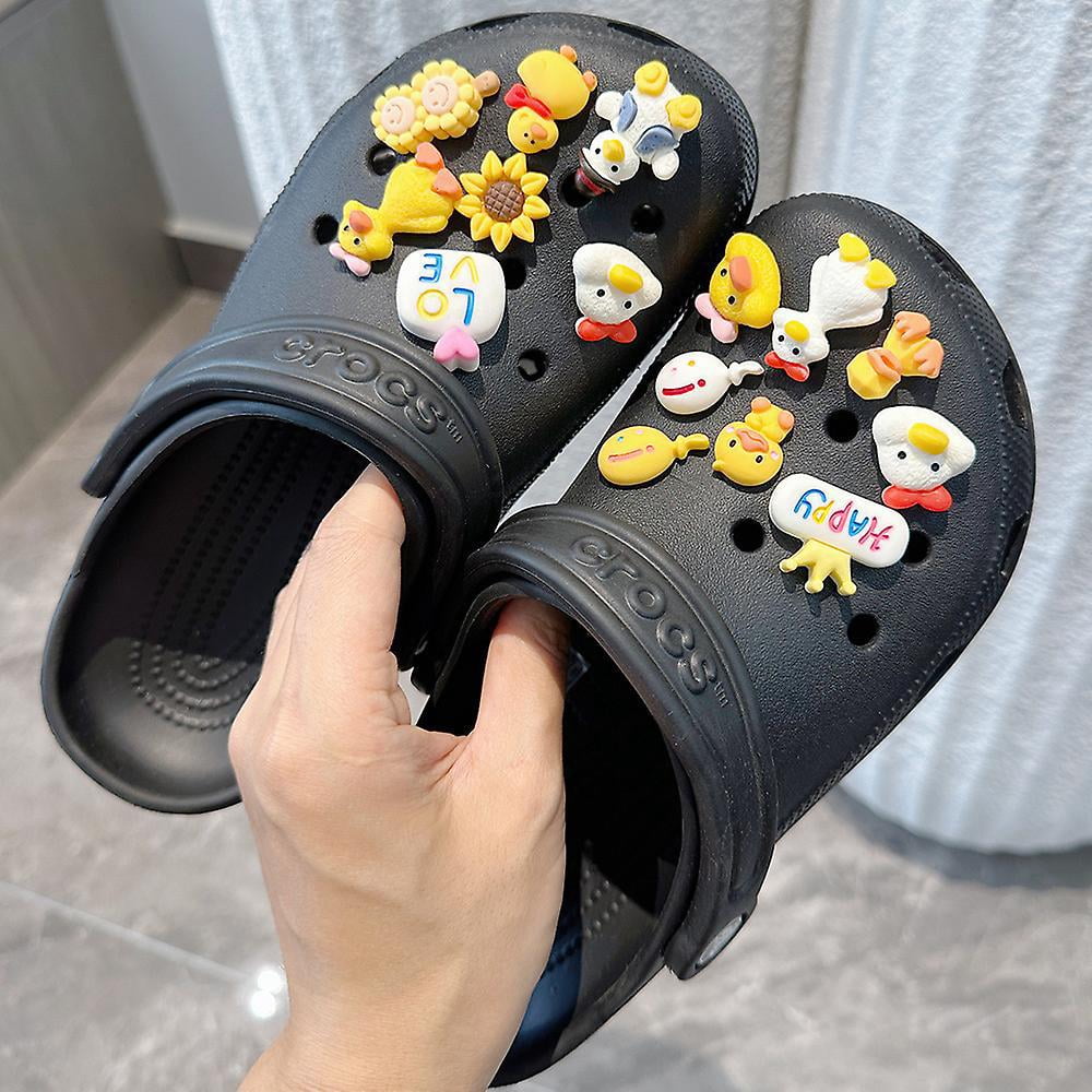 SM Come On Duck Shoe Accessories 15pcs Croc Charms for Teens Men and Women Party Favor Gift