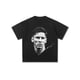 thumbnail image 1 of 2026 Trě-Ndy Li?něl ?ěssi Camiseta holgada con estampado para hombre y mujer, informal, de algodón, de manga corta, para aficionados al fútbol, ropa de calle, top de verano, camiseta gráfica negra de, 1 of 6