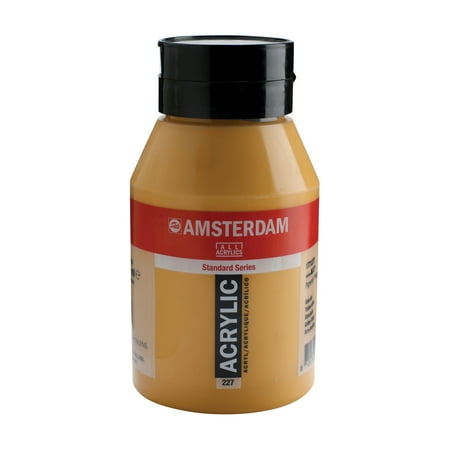 UPC: 8712079044374 | Amsterdam Standard Series Acrylic Paint 1000ml Yellow Ochre