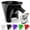 Black, variant on Flour Funnel for Kitchen Aid Mixer, Kitchen Aid Accessories and Attachments, Pouring Chute for Kitchenaid Mixer, Fits Tilt-Head 4.5–5 Qt (KSM150), Durable Dishwasher-Safe Baking Tool