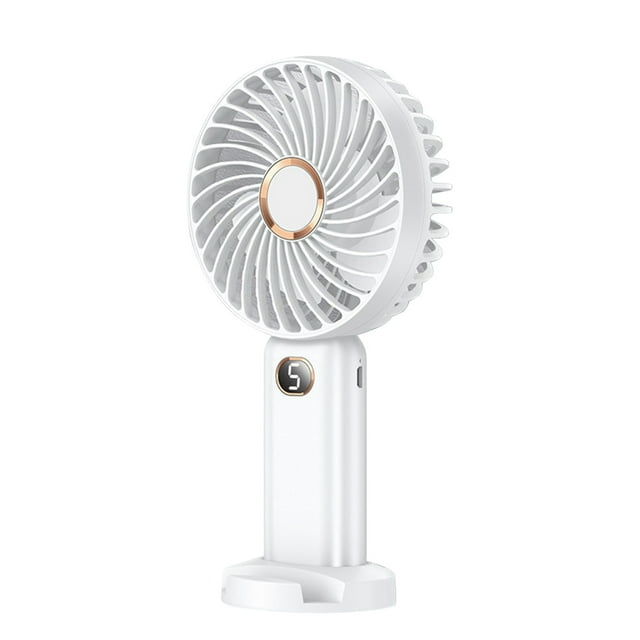 Handheld Fans Handheld Fan Rechargeable Silent Strong Wind Mini USB Small Fan