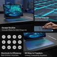 thumbnail image 4 of typecase Edge Keyboard Case for iPad Air 11-inch (M3 2025 / M2 2024)& iPad Pro 11 inch (4th/3rd/2nd/1st Gen),Magic Keyboard for Air 5th/4th Gen,Multi-, 4 of 9