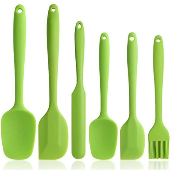 6-Piece Silicone Spatula Set, Non-Stick Rubber Spatulas