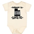 thumbnail image 3 of Inktastic Someone in Utah Loves Me Vacation Boys or Girls Baby Bodysuit, 3 of 5