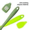 thumbnail image 3 of Juego de mini utensilios de cocina de 2 piezas: utensilios de cocina de silicona con pala para ensalada y pala para drenaje, 3 of 5