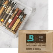 Boveda 69% Two-Way Humidity Control Packs For Plastic, Wood Containers, Zip Lock Bags – Size 60 – 4 Pack – Moisture Absorbers – Humidifier Packs – Hydration Packets in Resealable Bag